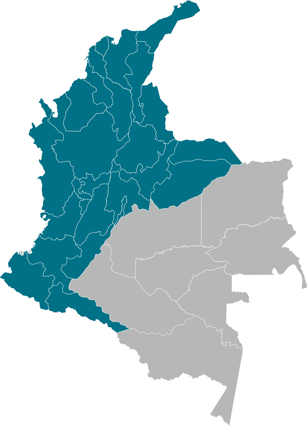 mapa de colombia